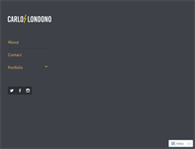 Tablet Screenshot of carloslondono.com